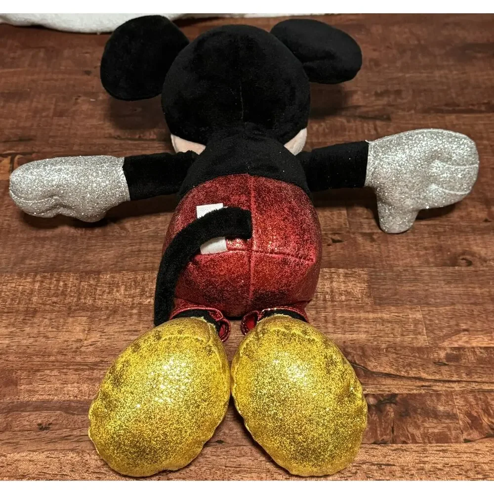Ty Sparkle Disney Mickey Mouse Shiny Plush Stuffed Animal 13